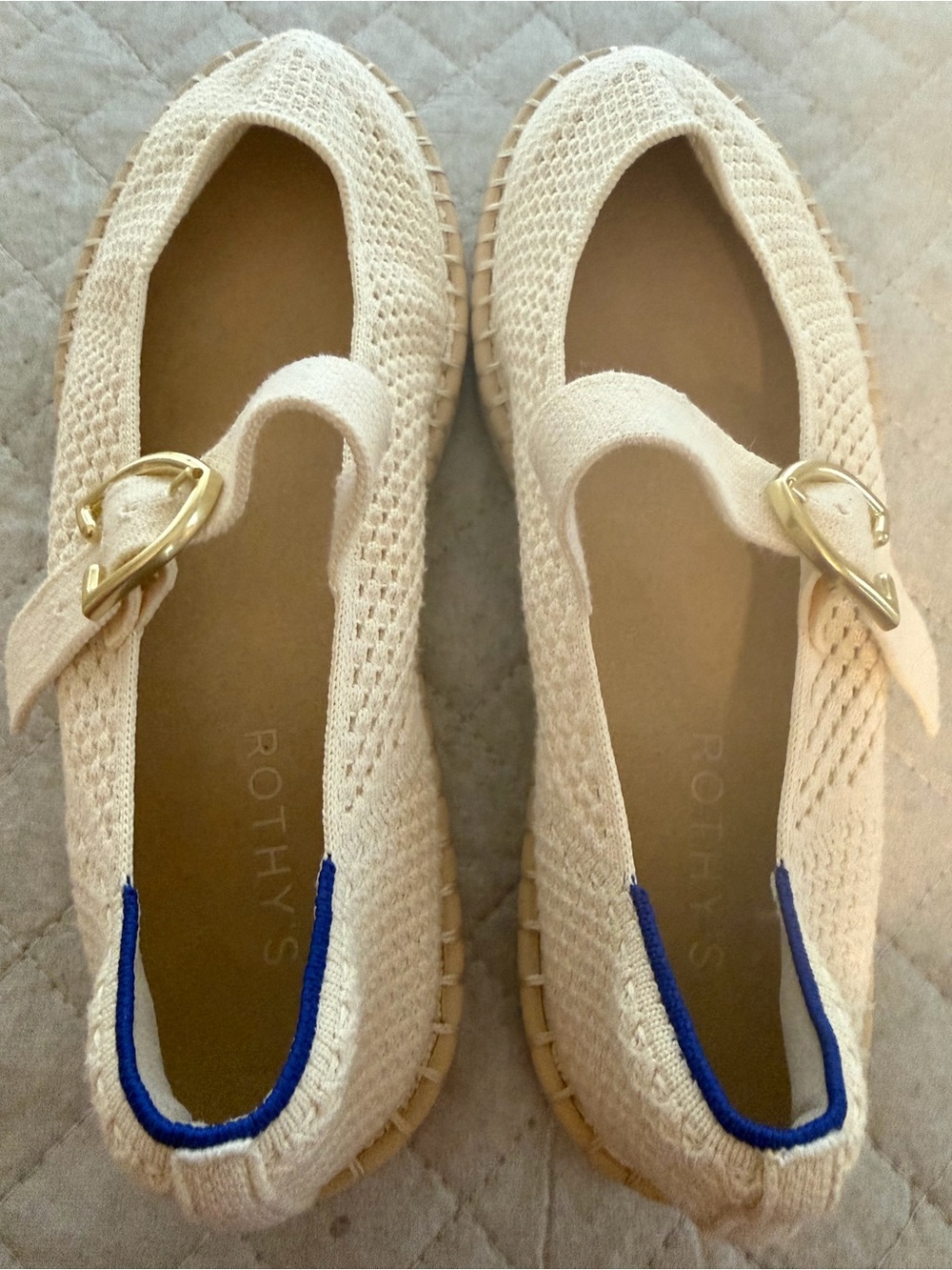 Rothy’s Jasmine Espadrille Mary Jane - Size 9.5 New Without Box - Picture 5 of 9